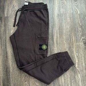 Authentic Stone Island Brown Sweat Pants XL